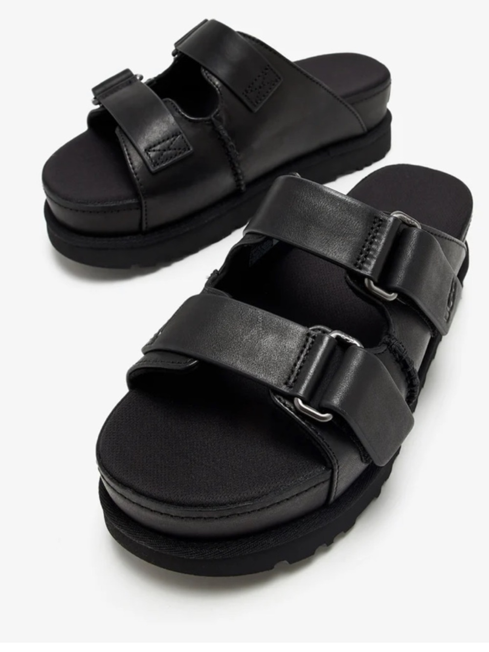 UGG Goldenstar Hi Slide Black